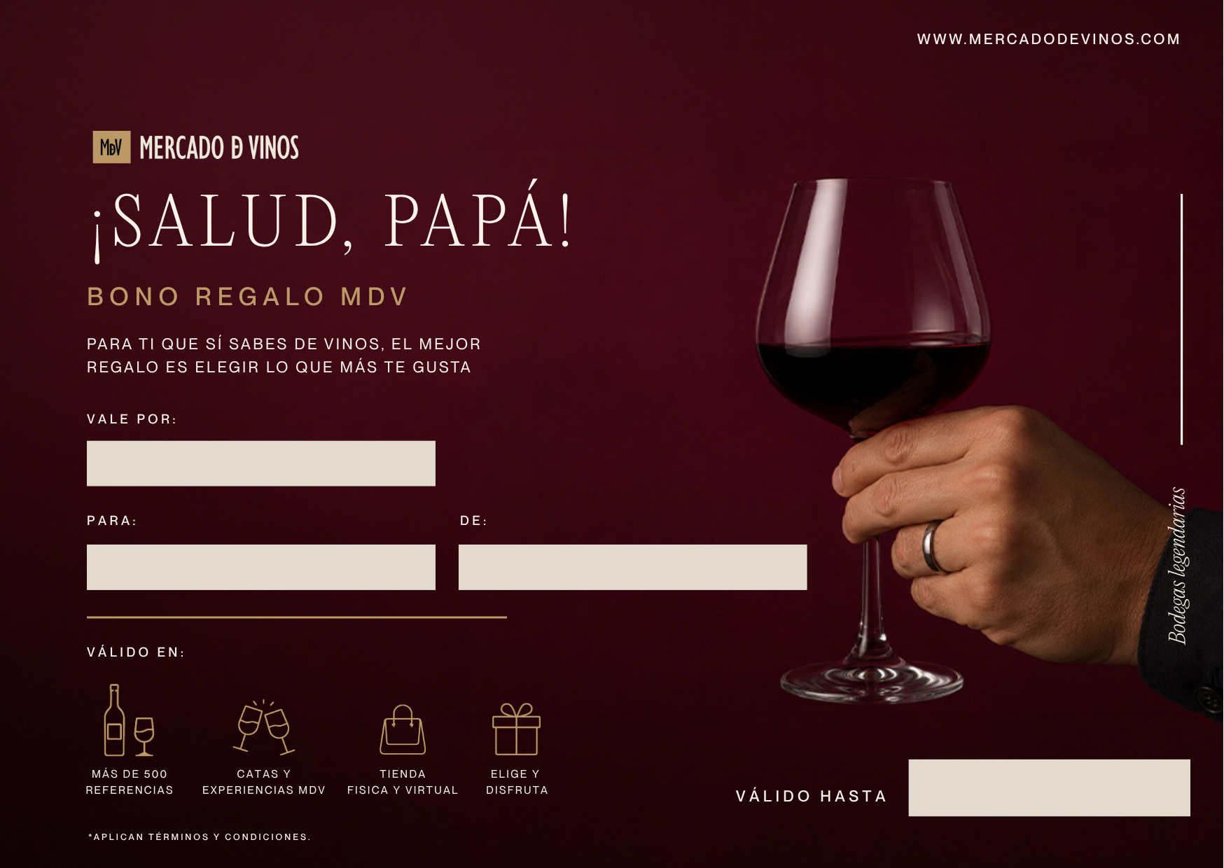 Bono Regalo Para Papá