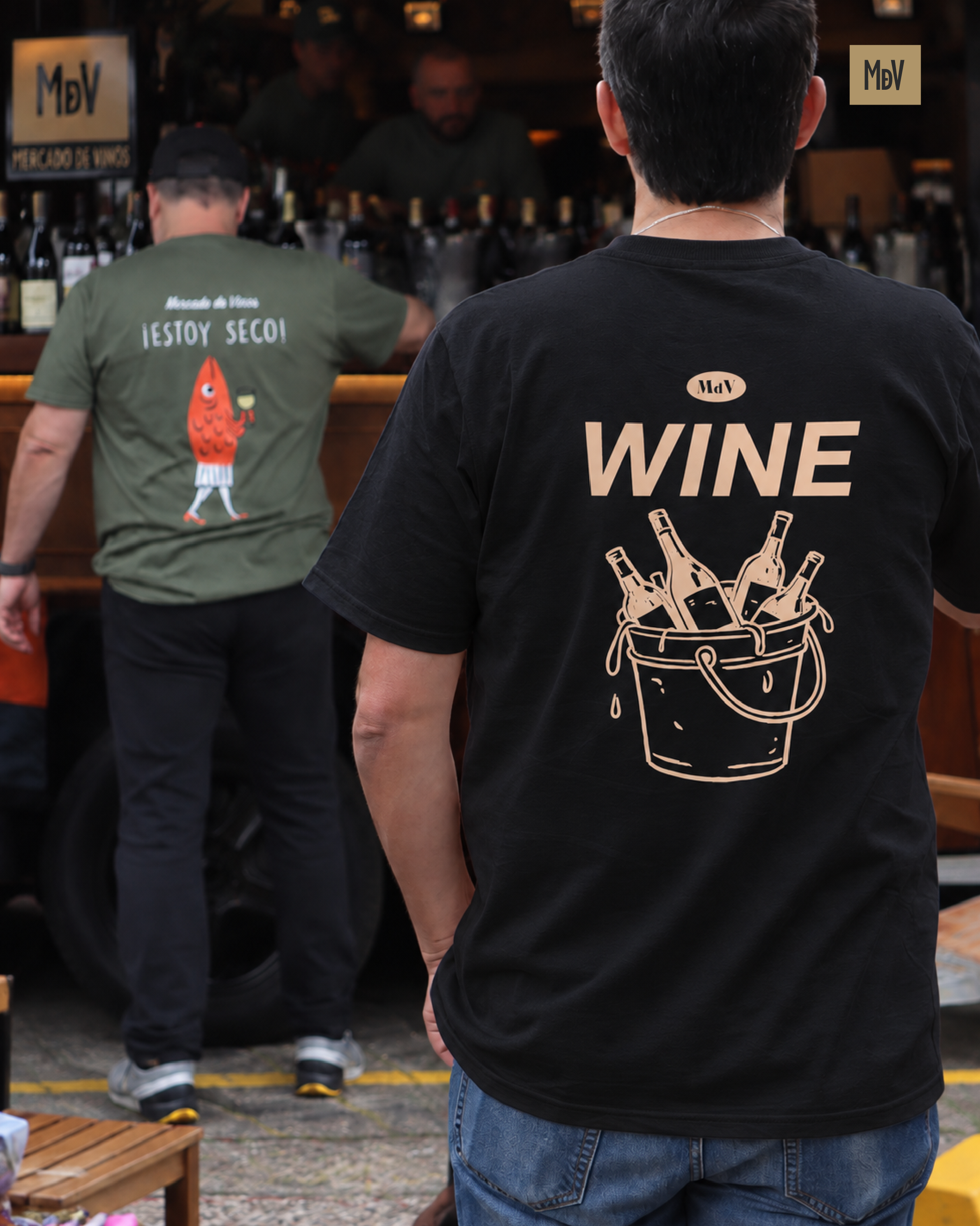 ¡ESTOY SECO! — T-SHIRT MDV